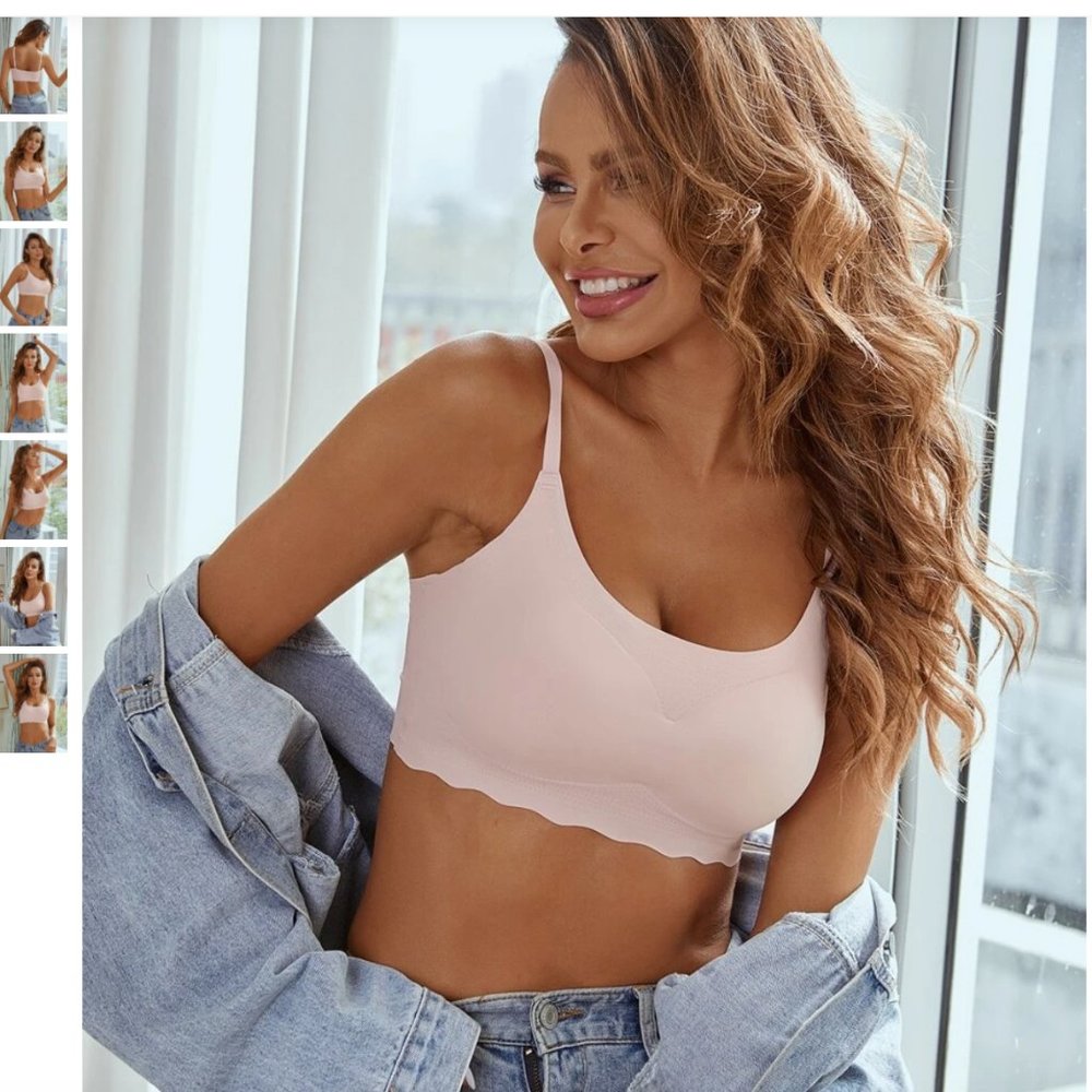 Solid Seamless Bra
